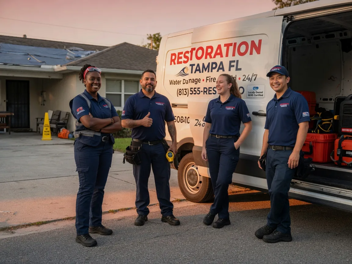 Water Damage Restoration company in Leesville, TX